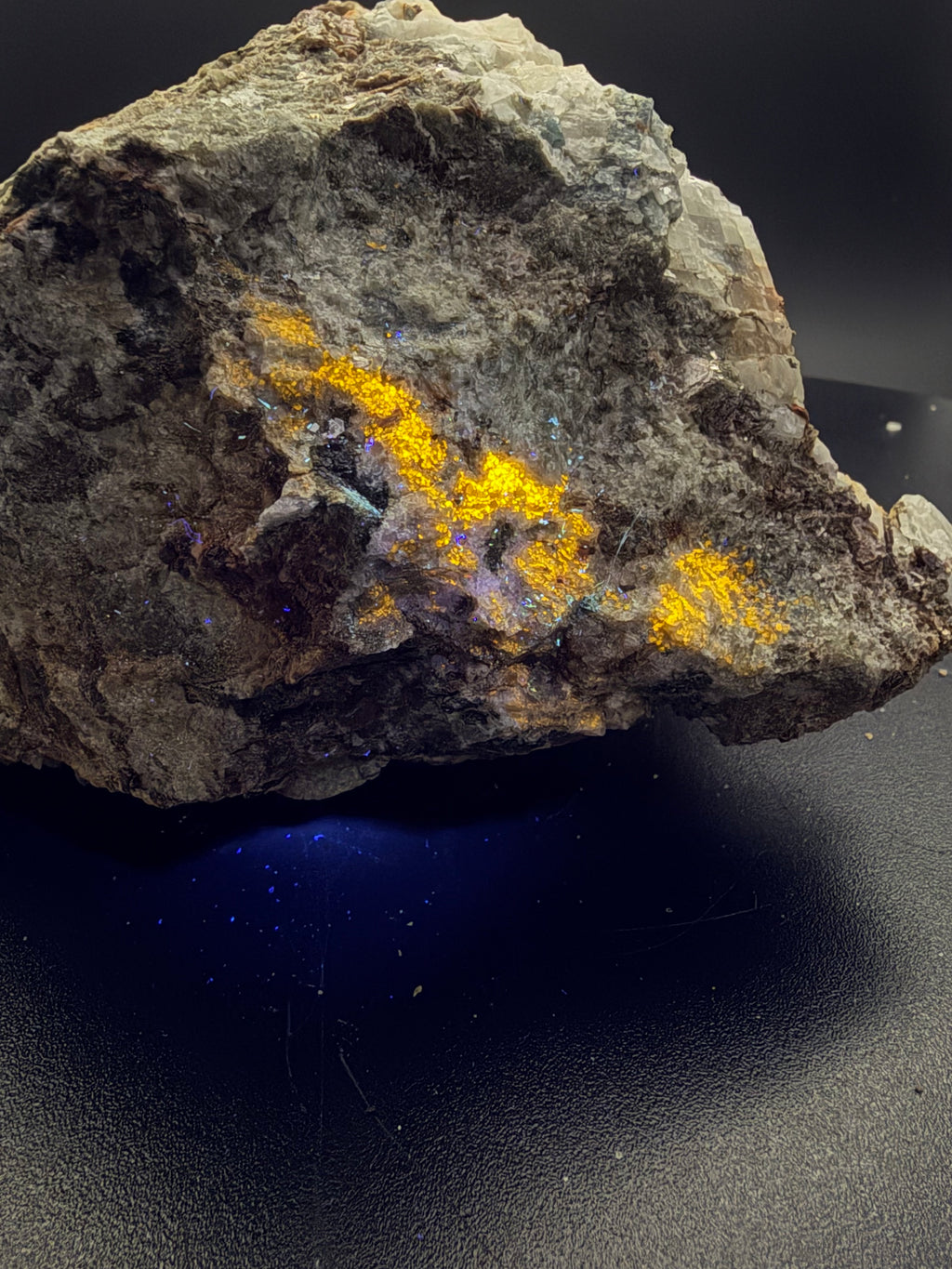 Fluorapatite, Calcite, Diopside, Scapolite & Phlogopite – Kazabazua, Québec, #198